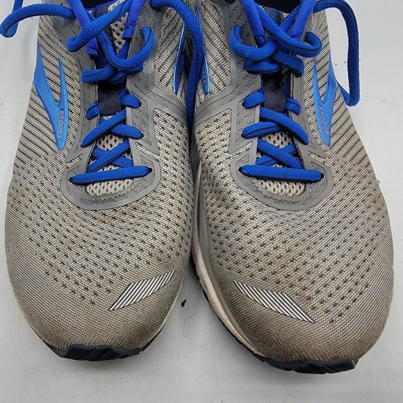 Brooks Adrenaline GTS 20 Mens 9.5 Gray Blue Running Shoes Sneakers 1103071D051 main image 9
